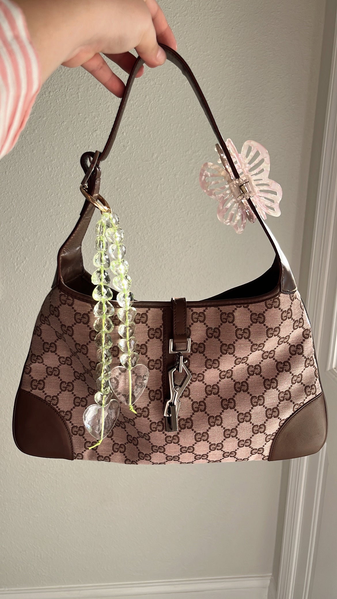 CANDY HEART BAG CHARM