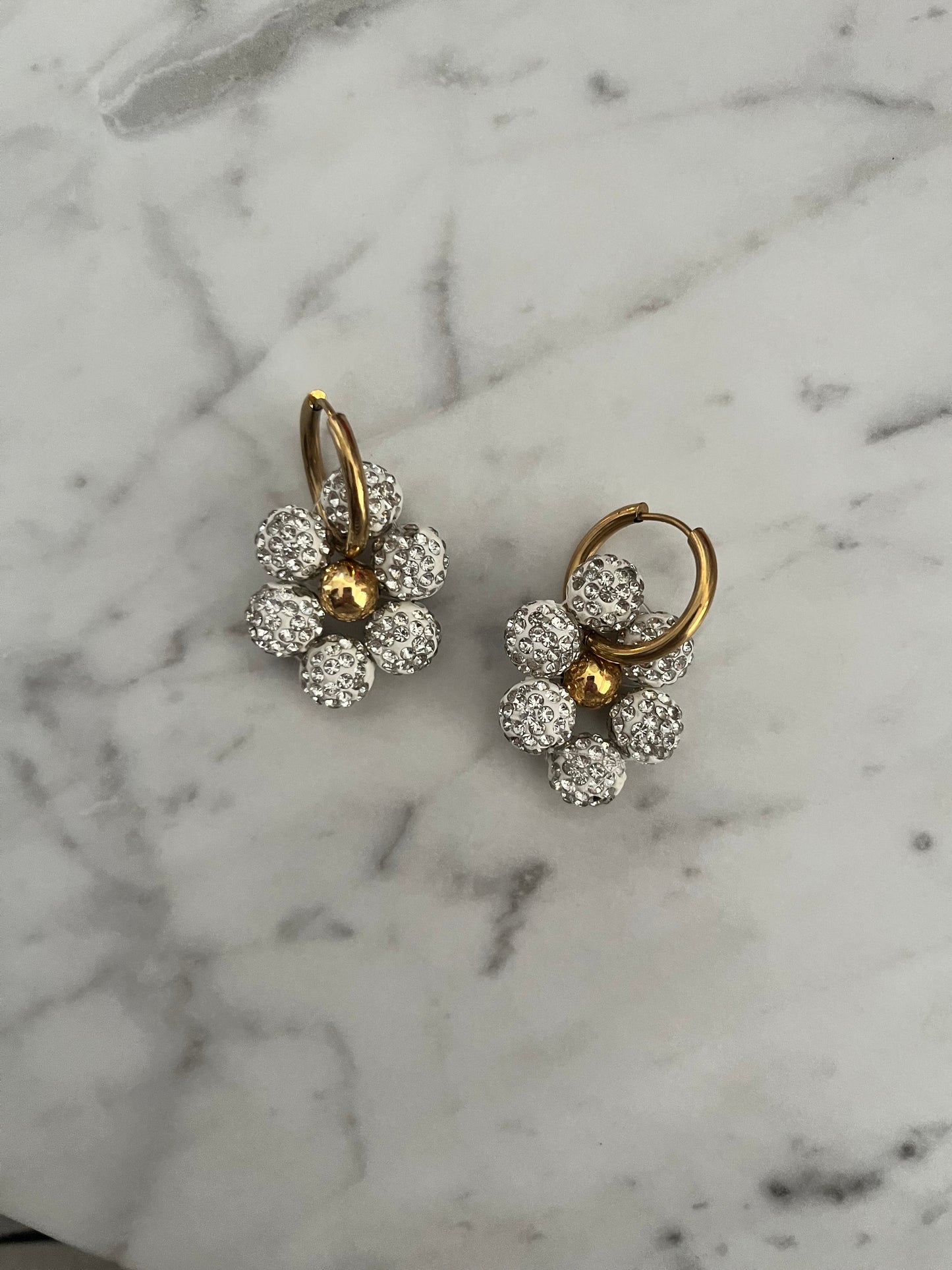 Shine Flower earrings