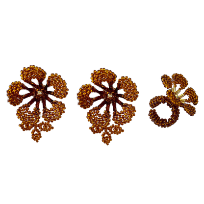 ZINNIA EARRING & EARCUFF