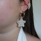 STAR HOOP CHARM & EARCUFF