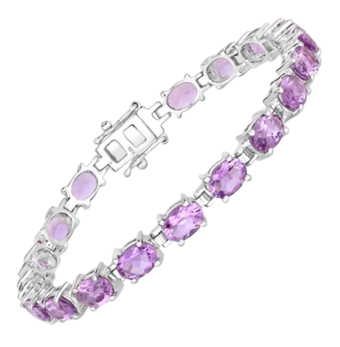Amethyst Bracelet Size 7
