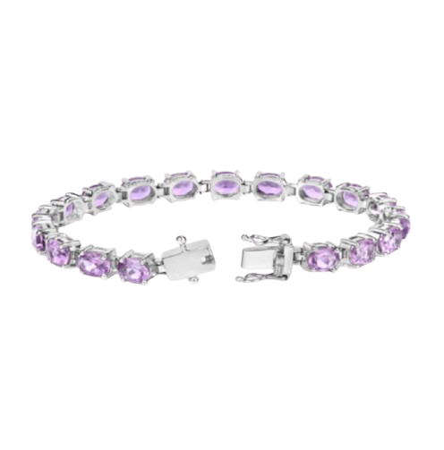 Amethyst Bracelet Size 7