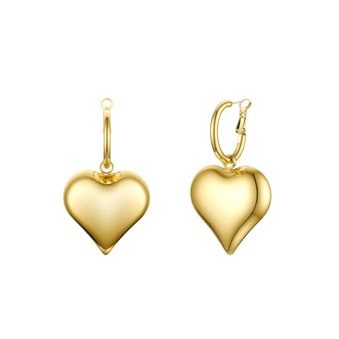 BIG HEART EARRINGS