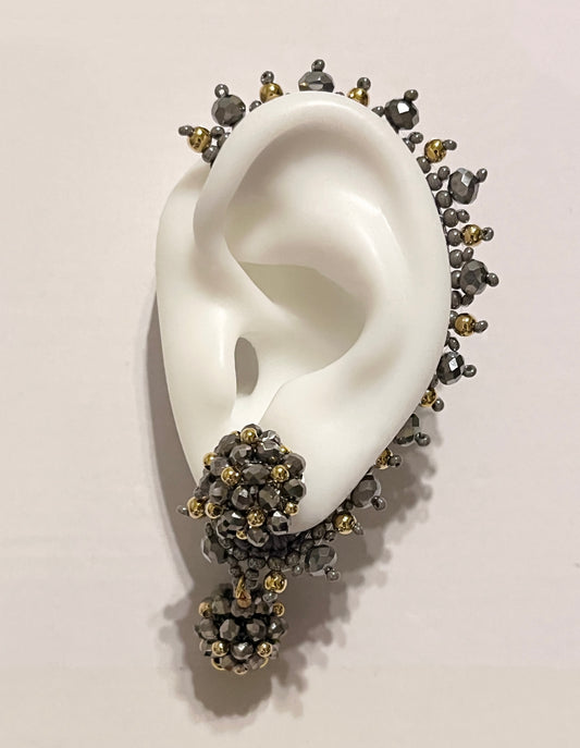 LUNA EARING & EARCUFF